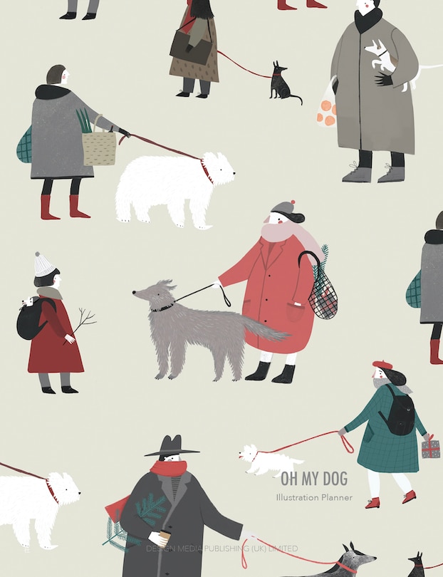 Front cover_Oh My Dog--illustration Planner