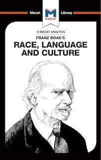 Front cover_An Analysis of Franz Boas's Race, Language and Culture