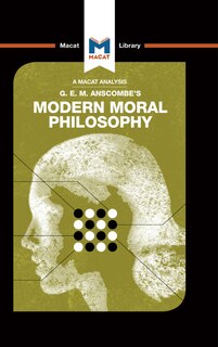 Front cover_An Analysis of G.E.M. Anscombe's Modern Moral Philosophy