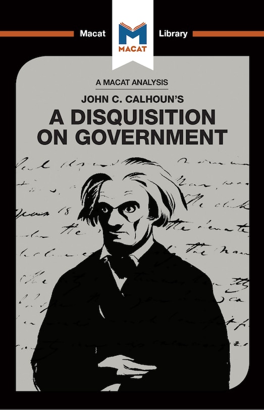 Front cover_An Analysis of John C. Calhoun's A Disquisition on Government