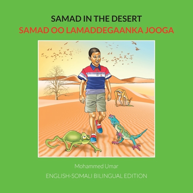 Front cover_Samad in the Desert. English-Somali Bilingual Edition