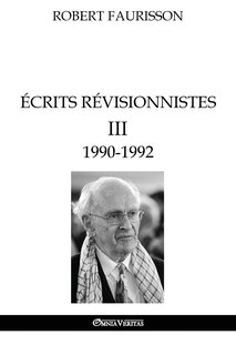 Front cover_Écrits révisionnistes III - 1990-1992
