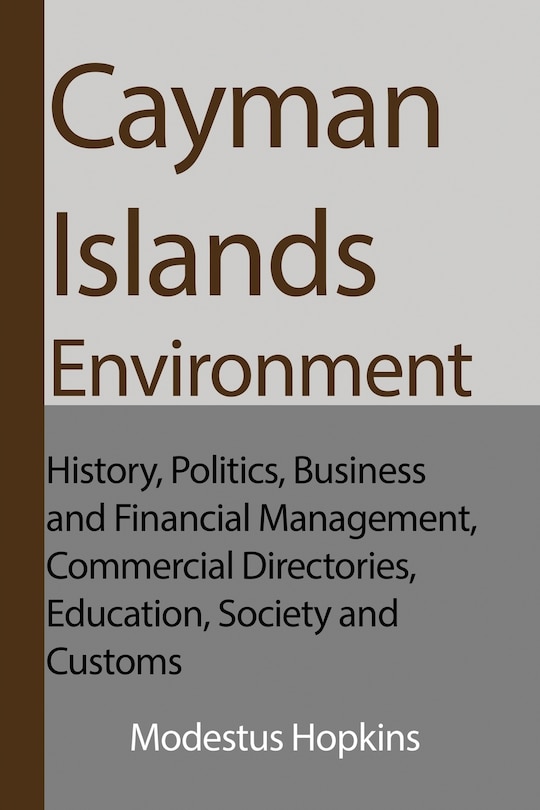Front cover_Cayman Islands Environment