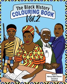 Front cover_The Black History Colouring Book