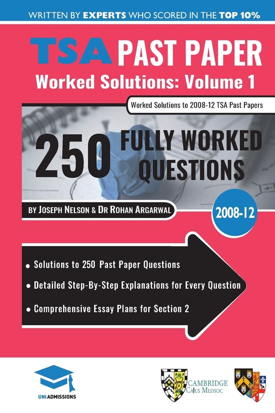 Front cover_TSA Past Paper Worked Solutions Volume One