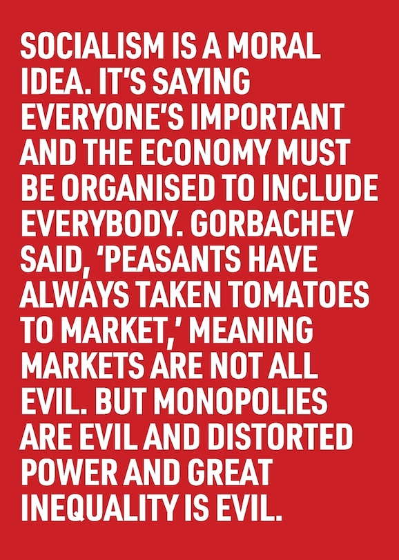 Front cover_Socialism Is a Moral Idea