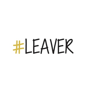 Front cover_#LEAVER, Leaver Sign Book, Graduation Sign Book, Memory Keepsake Signing book, School, Highschool, College, Congratulatory, Graduation Party Guest Book, School Leavers, Memories and Predictions, Teachers Sign Book (Hardback)