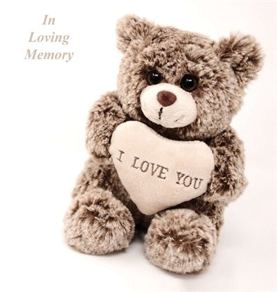 Couverture_In Loving Memory Funeral Guest Book, Celebration of Life, Wake, Loss, Memorial Service, Love, Condolence Book, Funeral Home, Missing You, Church, Thoughts and In Memory Guest Book, Teddy (Hardback)