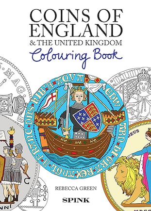 Coins of England Colouring Book