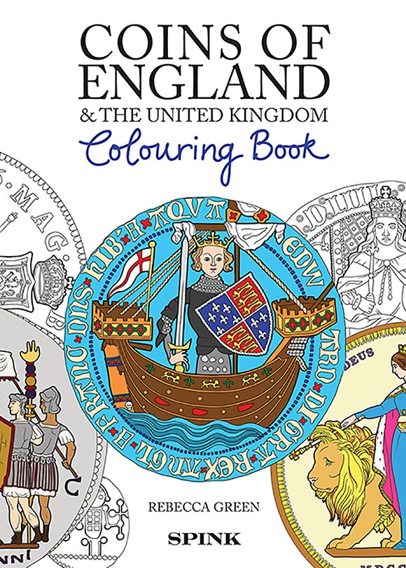 Front cover_Coins of England Colouring Book