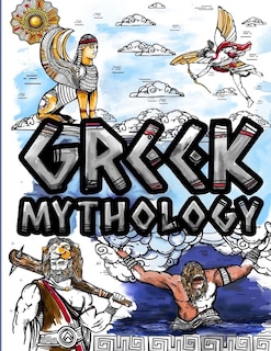 Front cover_Greek Mythlogy Coloring Book