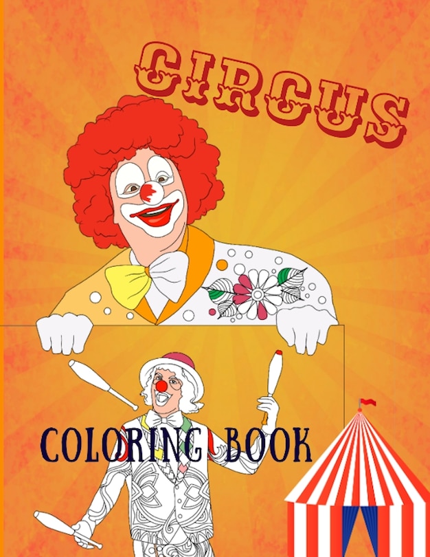 Front cover_Circus Coloring Book