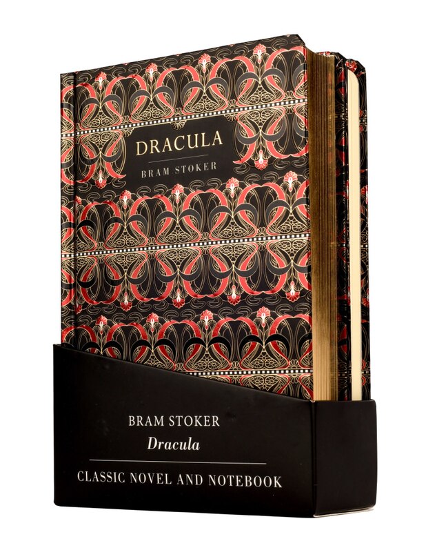 Front cover_Dracula Gift Pack - Lined Notebook & Novel