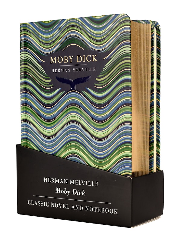 Front cover_Moby Dick Gift Pack - Lined Notebook & Novel
