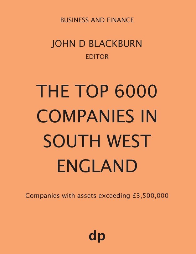 Front cover_The Top 6000 Companies in South West England