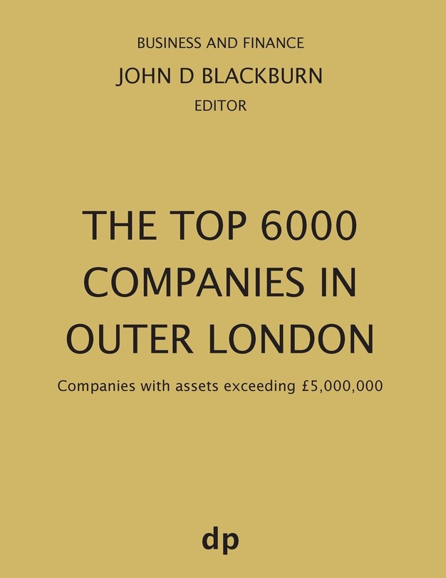 Front cover_The Top 6000 Companies in Outer London