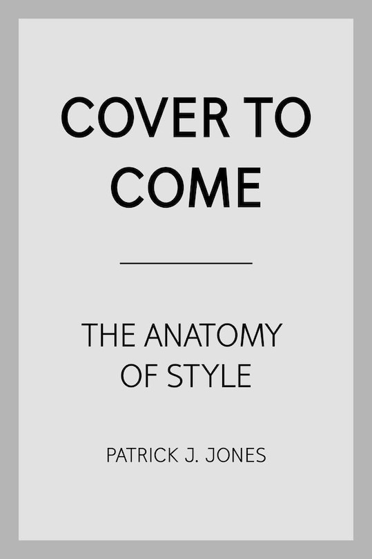 Front cover_The Anatomy of Style