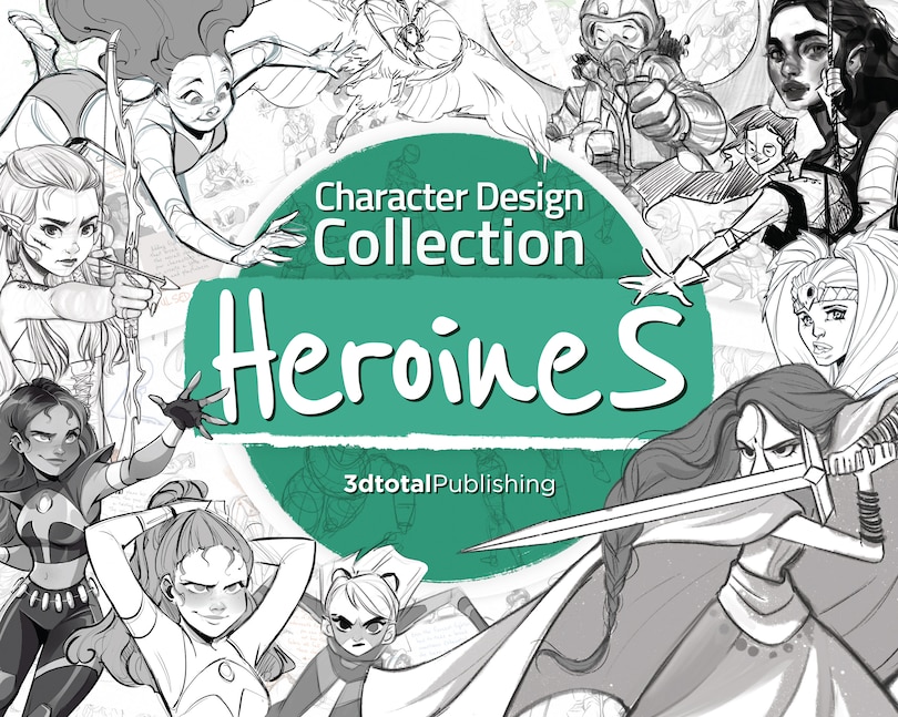 Front cover_Character Design Collection: Heroines