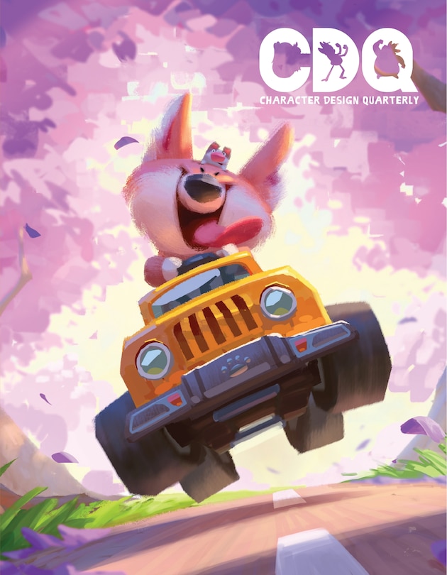 Front cover_Character Design Quarterly 25
