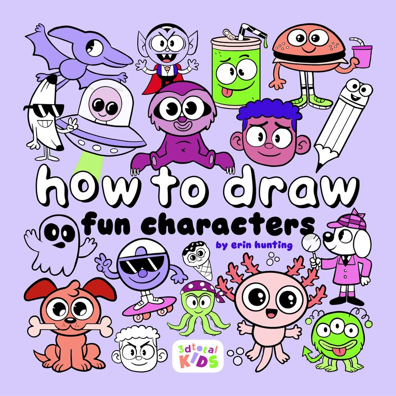 Front cover_How to Draw Fun Characters