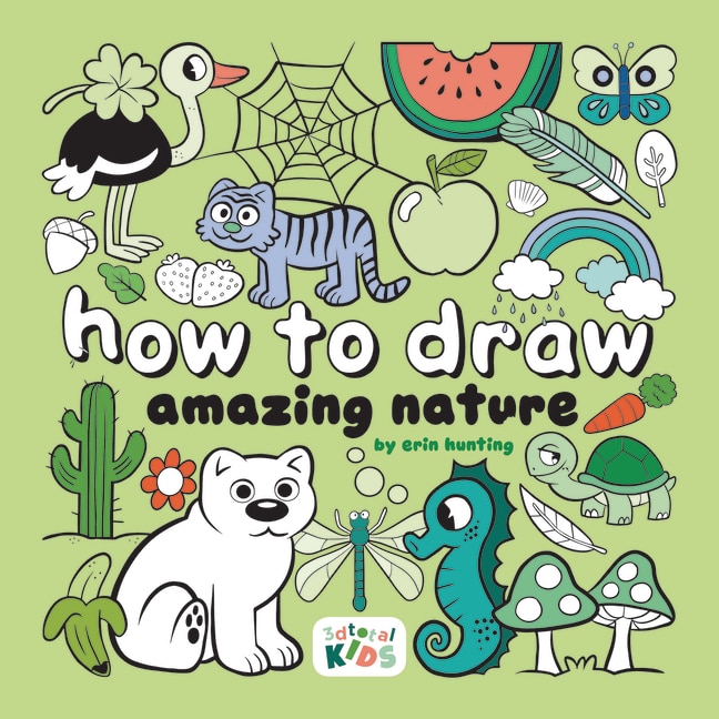 Front cover_How to Draw Amazing Nature