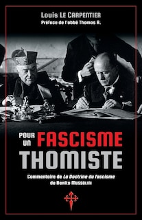 Couverture_Pour Un Fascisme Thomiste