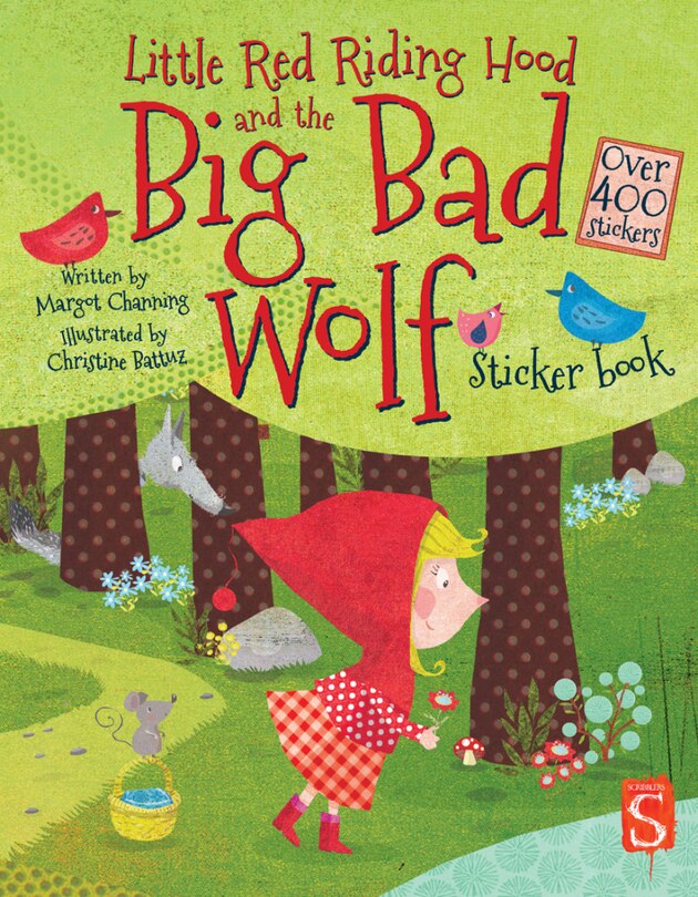 Front cover_Little Red Riding Hood And The Big Bad Wolf Sticker Book