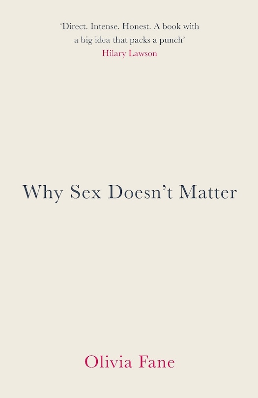 Front cover_Why Sex Doesn't Matter