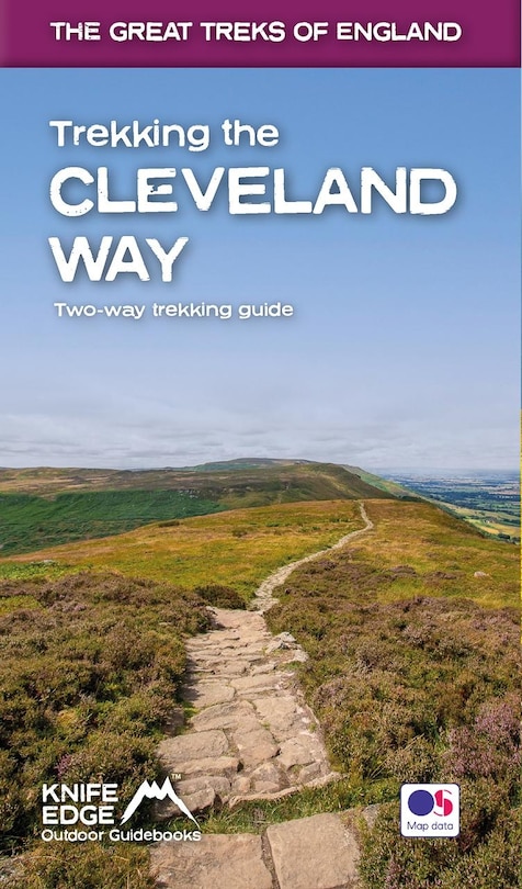 Couverture_Trekking the Cleveland Way: Two-way guidebook with OS 1:25k maps: 20 different itineraries