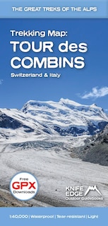 Couverture_Trekking Map: Tour des Combins: 1:40,000