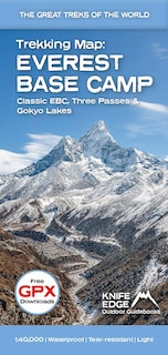 Couverture_Everest Base Camp Trekking Map: Classic EBC, Three Passes & Gokyo Lakes