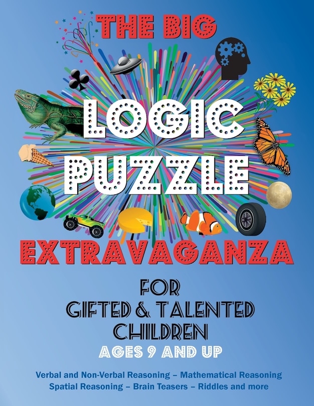 Front cover_The Big Logic Puzzle Extravaganza for Gifted & Talented Children