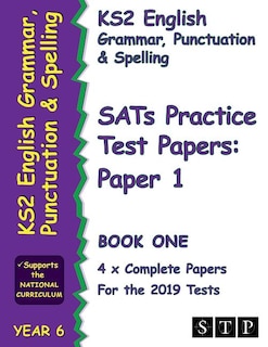 Couverture_Ks2 English Grammar, Punctuation and Spelling Sats Practice Test Papers for the 2019 Tests