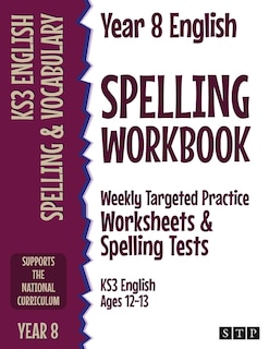 Couverture_Year 8 English Spelling Workbook