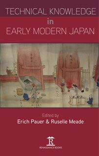 Couverture_Technical Knowledge in Early Modern Japan