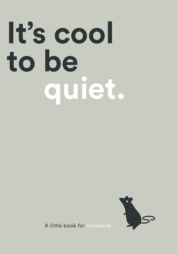 Front cover_ITS COOL TO BE QUIET