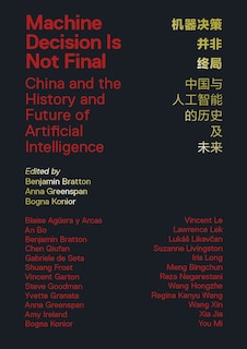 Front cover_Machine Decision Is Not Final