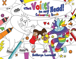 Front cover_The Voices in my Head Colouring Book