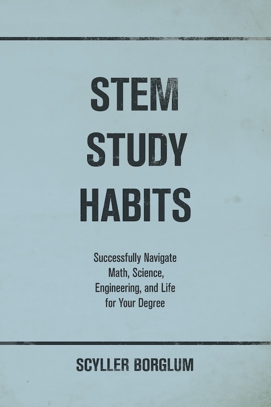 Front cover_STEM Study Habits
