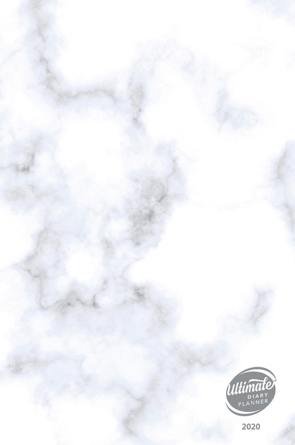 A5 Ultimate Diary Planner 2020 (white Marble) Goal Setting, Week & Year To View, To Do Lists, Stats Tracking, Vision Board, Note Pages, Facebook Group. Full Colour. Dec 2019-dec 2020