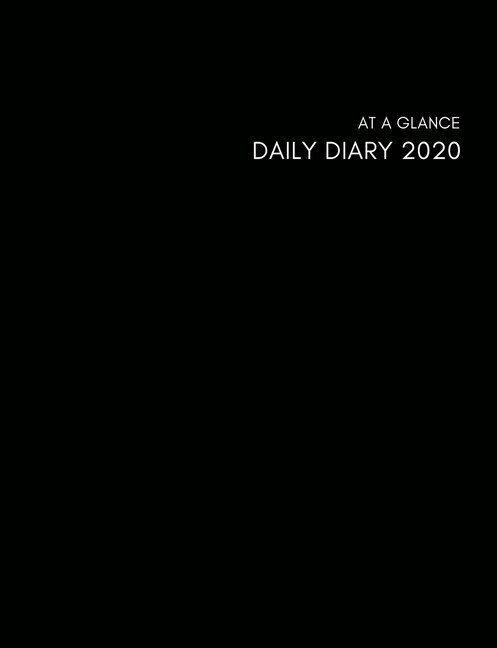 Couverture_At A Glance Daily Diary 2020