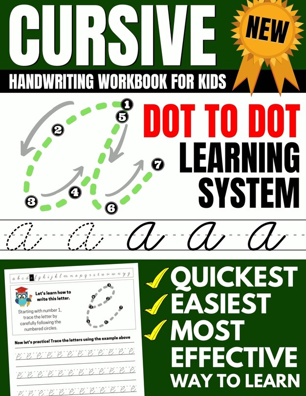 Front cover_Cursive Handwriting Workbook For Kids