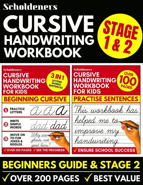 Front cover_Cursive Handwriting Workbook