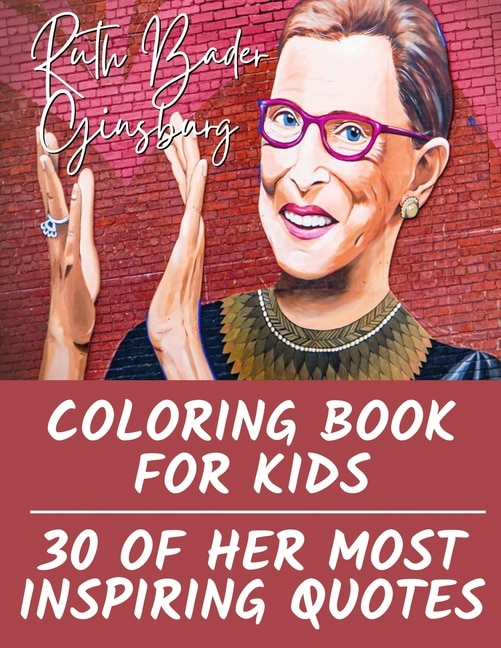 Front cover_Ruth Bader Ginsburg Coloring Book for Kids