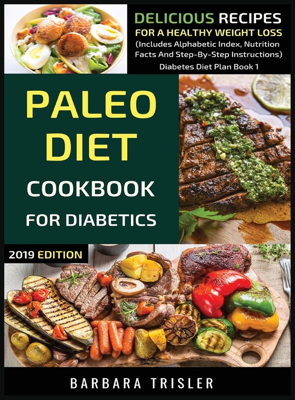 Front cover_Paleo Diet Cookbook For Diabetics