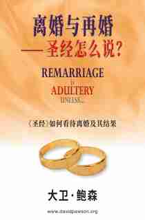 &#31163;&#23130;&#19982;&#20877;&#23130;&#11834; &#22307;&#32463;&#24590;&#20040;&#35828;&#65311;- Remarriage Is Adultery Unless... (simplified Chinese): &#12298;&#22307;&#32463;&#12299;&#22914;&#20309;&#30475;&#24453;&#31163;&#23130;&#21450;&#20854;&#3 by David Pawson