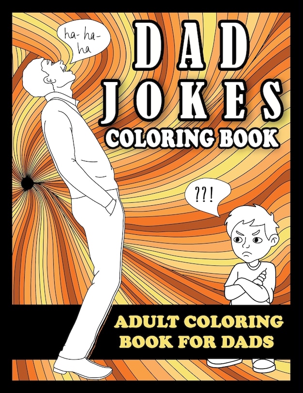 Front cover_Dad Jokes Coloring Book
