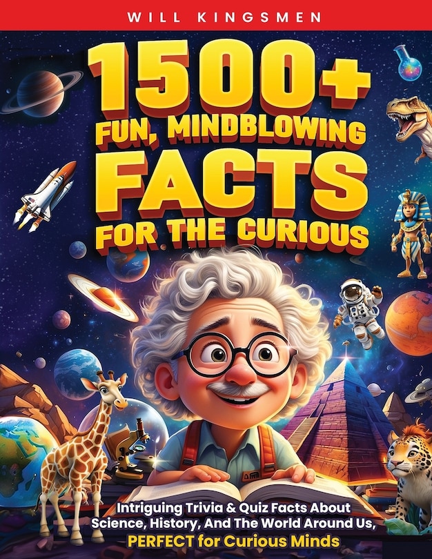 Front cover_1500+ Fun, Mindblowing Facts For The Curious