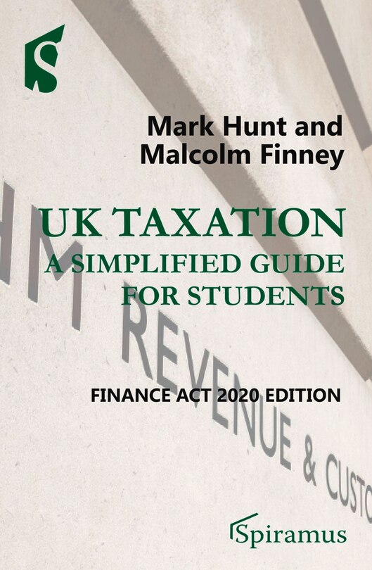 Front cover_Uk Taxation: A Simplified Guide For Students