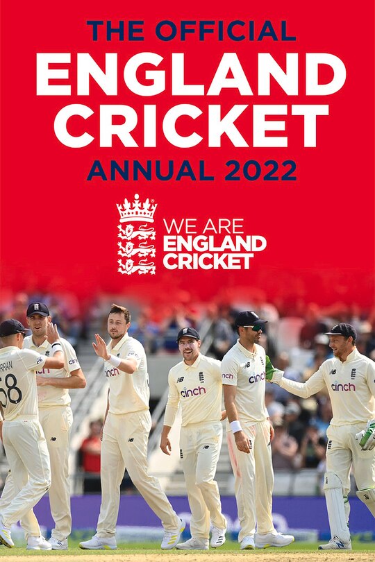 Front cover_The Official England Cricket Annual 2022